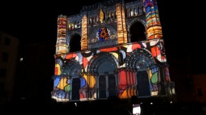 3D mapping на фасаде испанского Кафедрального Собора