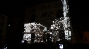 Архитектурный 3D mapping на испанский Кафедральный Собор